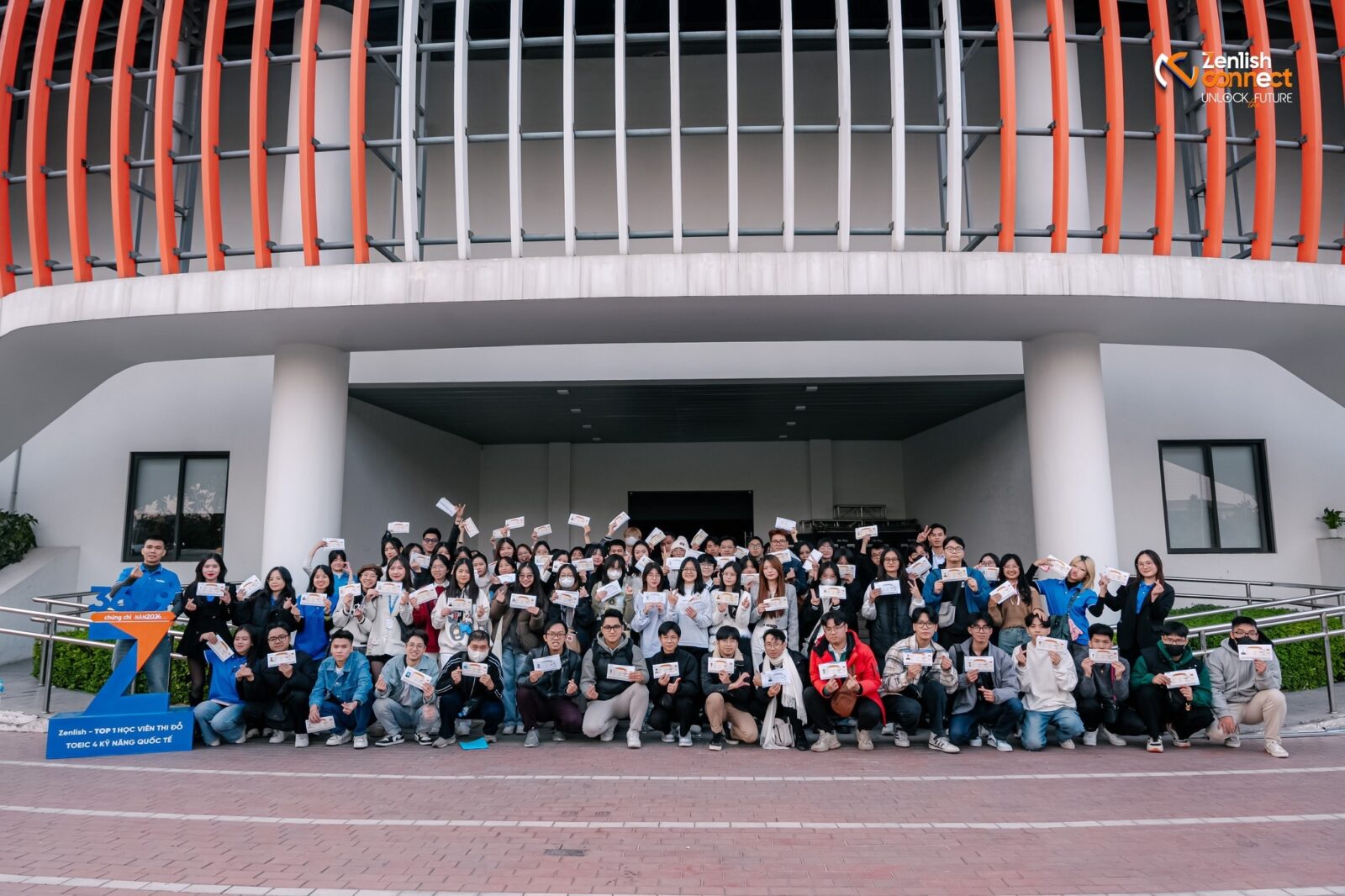 Zenlish là trung tâm có nhiều học viên thi đỗ chứng chỉ TOEIC 4 kỹ năng nhất Việt Nam từ 2022 đến nay