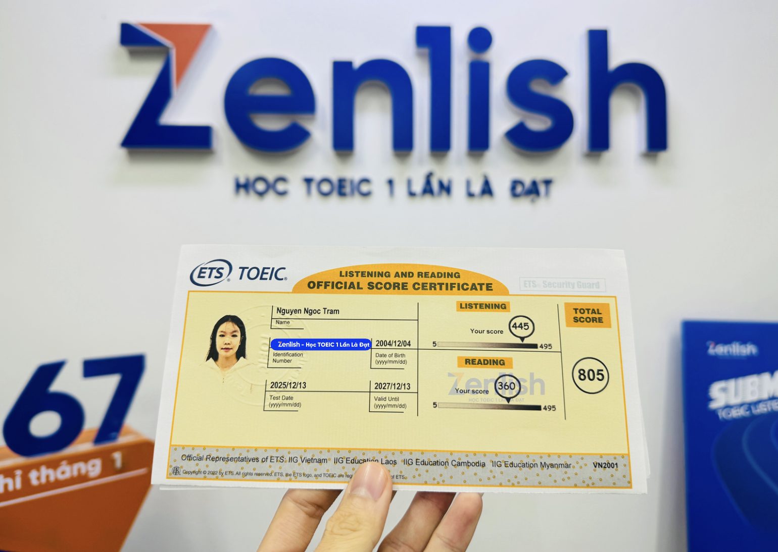 Chứng chỉ TOEIC Listening & Reading