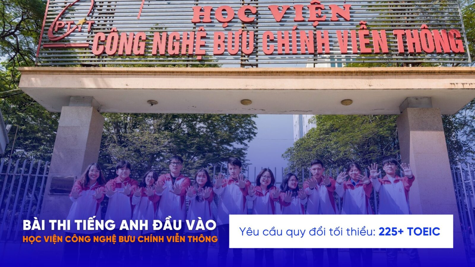 Yêu cầu tiếng Anh đầu vào với sinh viên năm nhất PTIT