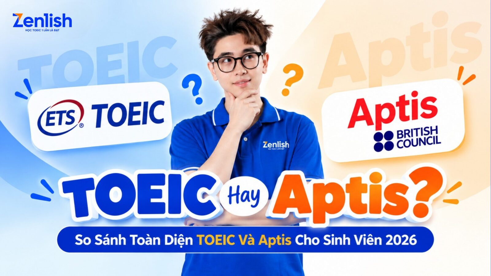 TOEIC hay APTIS, TOEIC và APTIS